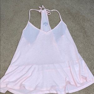 Hollister Pink Flowy Tank Top